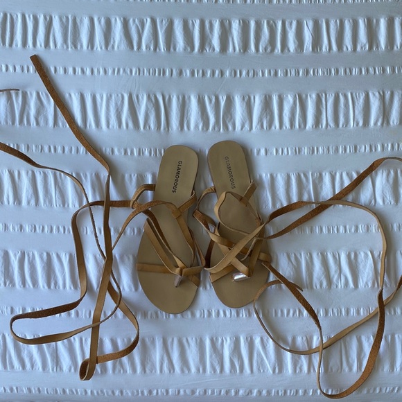 Glamorous Tie Up Gladiator Sandals (Asos) - Picture 5 of 6